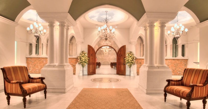 funeral home chapel