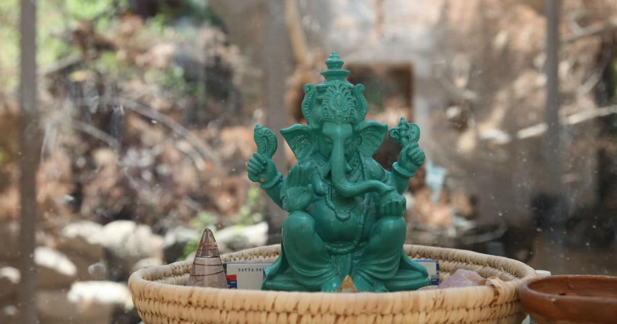 Ganesha's. The Hindu God of transition