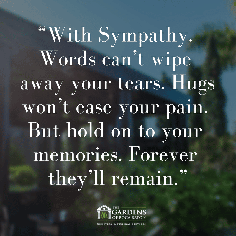 Best Sympathy Quotes