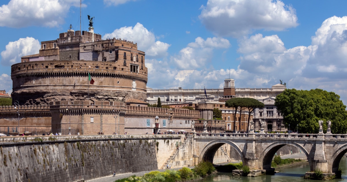 The Mausoleum of Hadrian