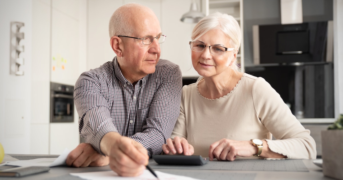 elderly couple preplan funeral