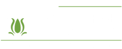 the gardens white logo