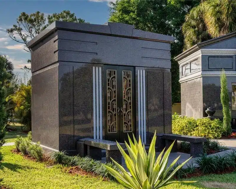 Private mausoleum in The Gardens of Boca Raton.