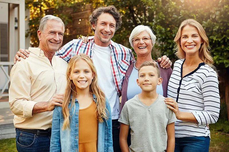 a happy family